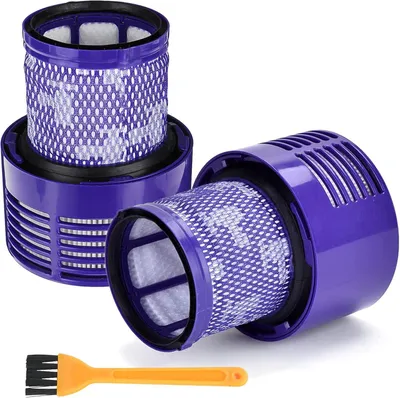 Produktbild von 2 Stück Filter für Dyson V10 SV12, ErsatzFilter für Cyclone Serie, Absolute, Animal, Motorhead, Total Clean, Ersetzt Teilenummer #DY-969082-01, Nicht für Slim
