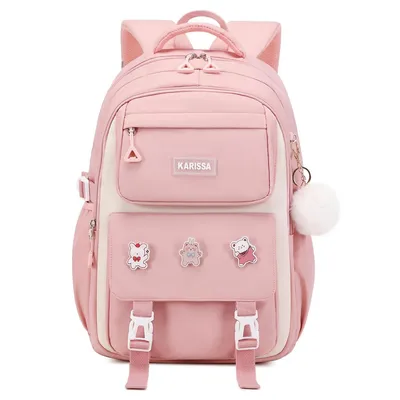 Produktbild von Rucksack-Set für Damen mit Federmäppchen, 15,6-Zoll-Laptop, Büchertaschen, College-Rucksäcke, Diebstahlschutz, Reise-Tagesrucksack
