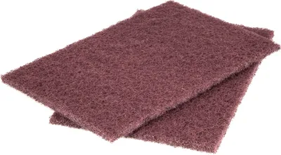 Produktbild von Wolfcraft Schleifvlies-Pads Ø 150 x 230 mm mittel 2er Pack