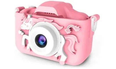 Obrázok produktu pre R2Invest Digitálny fotoaparát pre deti X5 UNICORN jednorožec ružový