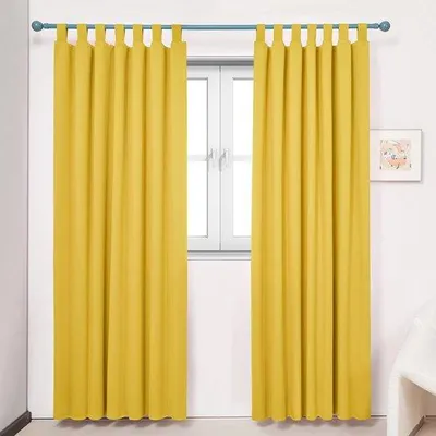 Productafbeelding van Famanu verduisterende gordijnen, 2 stuks, 140x175 cm - Gemaakt van hoogwaardig polyester