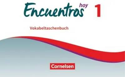 Produktbild von Encuentros Hoy Band 1 - Vokabeltaschenbuch