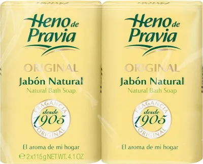 Image de Heno De Pravia Original Natural Soap 2 x 115g