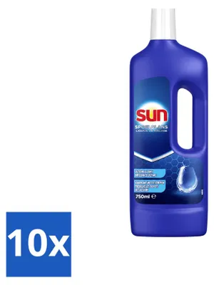 Produktbild von 10 x Sun Klarspüler für Geschirrspülmaschinen - 750 ml - Vorteilspackung - 10 Stücke