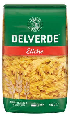 Image de Delverde Eliche Pasta Pâtes Semola Selezionata di Grano Duro 500g