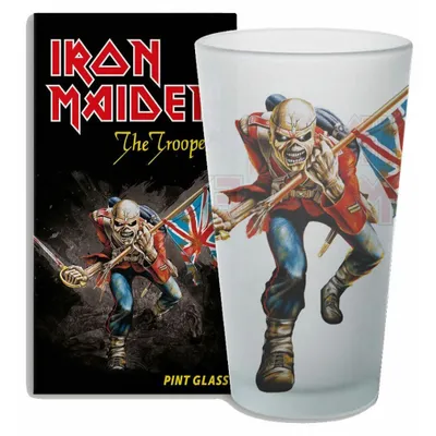 Image de Verre à bière Iron Maiden The Trooper