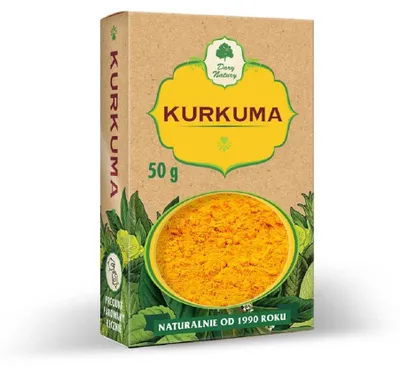 KURKUMA 50 g - DARY NATURY
