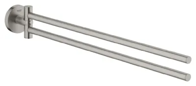 Produktbild von Handtuchhalter Essentials 40371_1 2-armig schwenkbar 450mm supersteel