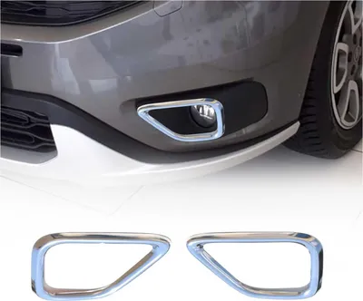 Immagine prodotto di Cornice per fendinebbia per Fiat Doblo 2014-2022 acciaio inox argento 2x
