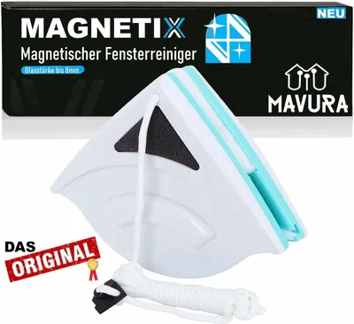 Produktbild von MAGNETIX magnetischer Fensterreiniger Glaswischer Fensterputzer Fensterwischer