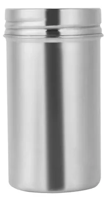 Edelstahl-Vorratsdose, 420 ml, luftdicht, silber