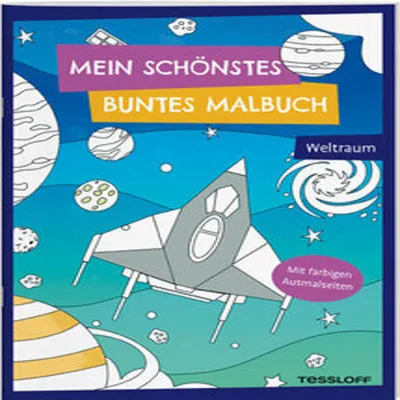 Zdjęcie produktu dla Mein schönstes buntes Malbuch. Weltraum