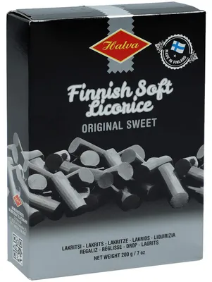 Produktbild von Halva Finnish Soft Licorice Sweet 200g