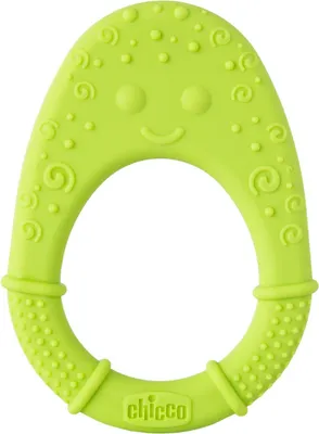 Image de Jouet de dentition doux en forme d'avocat vert 2m+