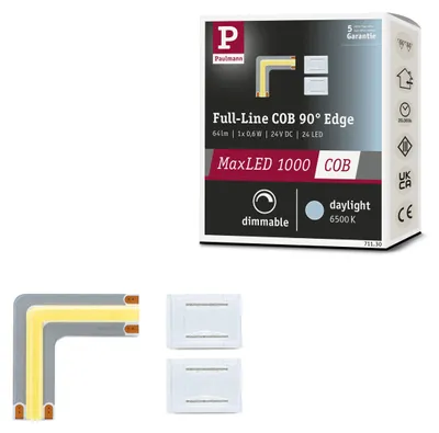 Produktbild von Paulmann MaxLED 1000 LED Strip Full-Line COB Ecke 90 °