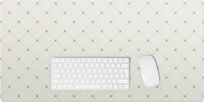 Produktbild von Rautengitter – Schreibtischunterlage – Rutschfeste Tischunterlage – Schreibtischmatte für Büro & Zuhause – Schreibunterlage – Mauspad – Tischmatte – 90 x 45 cm