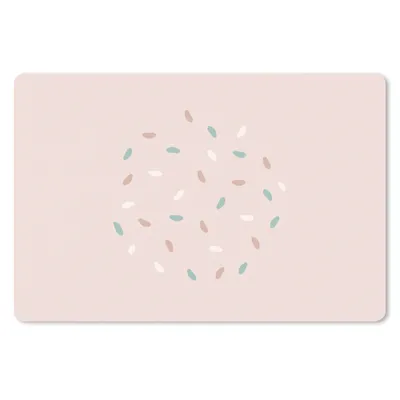 Produktbild von MuchoWow® Schreibtischunterlage Sommer - Linie - Pastell 60x40 cm - XXL Mauspad - Großes Mauspad