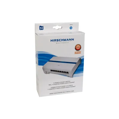 Immagine prodotto di Switch Gigabit CAS 8 shop 8 poorts con PoE