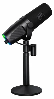 Productafbeelding van Cherry CX-NGALE-X-RGB-BLACK, CHERRY XTRFY MIK NGALE X, USB-C + XLR microfoon, zwart