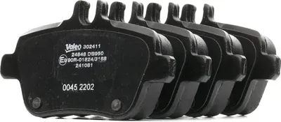 Produktbild von VALEO Bremsbeläge Satz Hinten passend für MERCEDES-BENZ B-Klasse (W246, W242) 302411