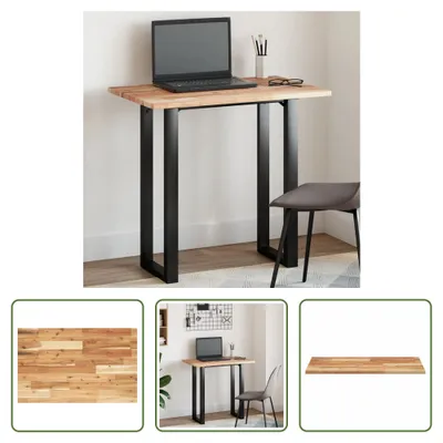 Produktbild von The Living Store Tischplatte Rechteckig 80x50x2 cm Massivholz Akazie