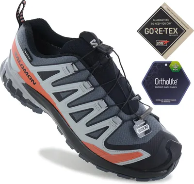 Produktbild von SALOMON SHOES XA PRO 3D V9 WIDE GTX Turbul/Black 000 000 44.5