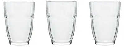 Produktbild von Wasserglaser/Trinkglaser - 6x - Glas - 265 ml - D7 x 10 cm
