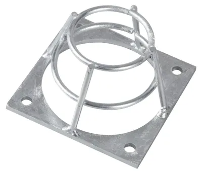 Produktbild von Windhager Nesträuberschutz für Nistkästen, sicherer Fluglochschutz, Spechtschutz, Zubehör für Nistkasten, 7 x 7 x 4 cm, 07471, Silber