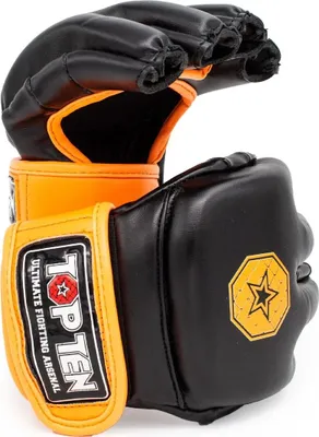 Produktbild von MMA Handschuhe Striking C-Type Schwarz/Orange S
