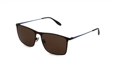 Produktbild von Herren Sonnenbrille HS243 Rechteckig aus Metall, Braun, Vollrand, 58mm Glasbreite