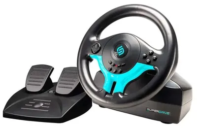 Obrázok produktu pre SUPERDRIVE Sada volantu a pedálov SV250 SP Edition/ Switch 1+2/ Modrý