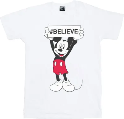 Produktbild von Disney - "Believe" T-Shirt für Damen BI36116 (XL) (Weiß)