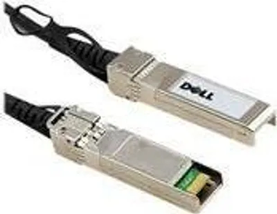 Immagine prodotto di Cavo di collegamento diretto Twinax in rame 10GbE di Dell - Cavo di collegamento diretto - da SFP+ (M) a SFP+ (M) - 3 m - biassiale - per reti