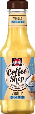 Produktbild von Schwartau Coffee Shop Vanille Sirup zuckerfrei, 200ml