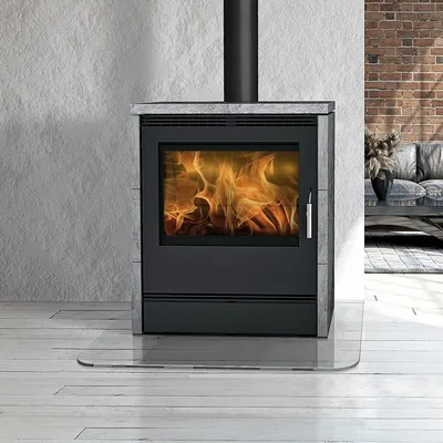 Produktbild von Fireplace Rönky Dauerbrandofen Stahl Gussgrau | Speckstein