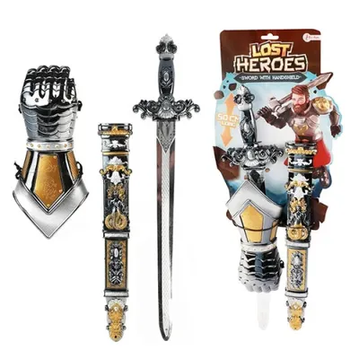 Produktbild von Toi-Toys LOST HEROES Verkleidungsset - Ritter- Schwert + Handschuh Verkleidung Kostüm