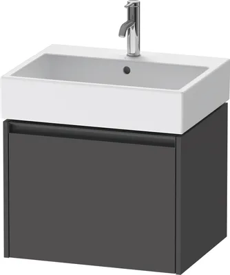 Produktbild von Duravit Ketho.2 Wastafelonderkast 58,4x46x44 cm Mat Grafiet