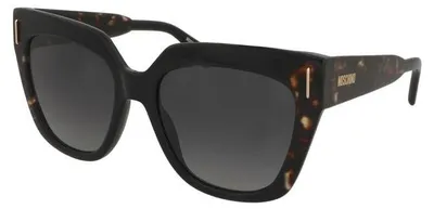Produktbild von Moschino MOS207/S Black havana 55/18/140 Damen Sonnenbrillen
