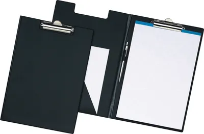 Produktbild von Schreibmappe Bantex schwarz Packung mit 10 Stück