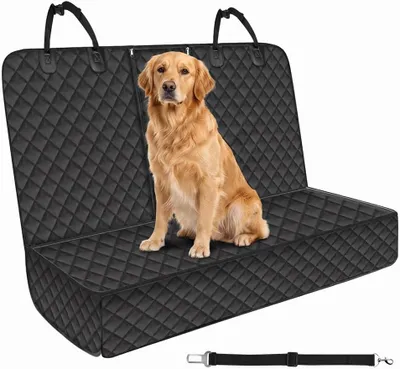 Produktbild von Hunde-Autodecke für Rücksitz 135 × 120 cm | waschbare und wasserdichte Hundedecke | rutschfester Autositzschutz | Schutzdecke für Hunde