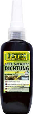 Obrázek produktu pro Tmel na trubky a závity / žlutý 1x 50ml - PETEC