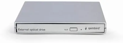 Produktbild von Gembird DVD-USB-021-SV Externes USB-DVD-Laufwerk  silber