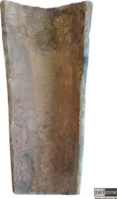 Produktbild von zeitzone Antiker Dachziegel Alter Klosterziegel Terracotta Deko 1.Wahl Gereinigt
