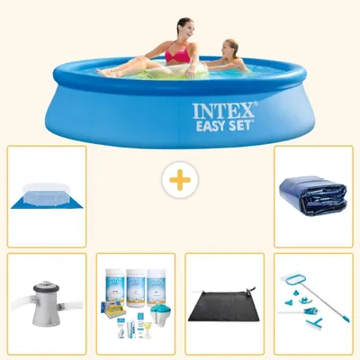 Imagen del producto de Conjunto de piscina Easy Set - 244x61 cm - 7 piezas - Modelo S20198