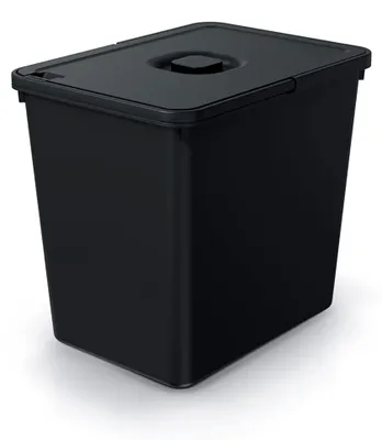 Immagine prodotto di Cestino con coperchio nero 23 L KEDEN NKS23W-S411