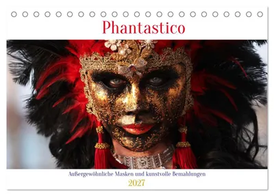 Zdjęcie produktu dla Phantastico (kalendarz biurkowy 2027, format DIN A5, układ poziomy), kalendarz miesięczny CALVENDO