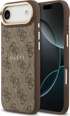 Obrázok produktu pre Guess – Hardcase 4G Classic MagSafe obal na iPhone 17 Air – hnedý
