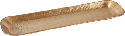 Produktbild von Vintage Tablett Kerzentabletteko Deko Hedye Gold 45cm