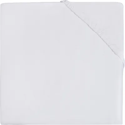 Produktbild von Jollein Spannbettlaken Jersey 60 x 120 cm Weiß