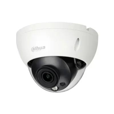 Productafbeelding van DAHUA DH-IPC-HDBW5442R-ASE 4MP IR-camera met vaste focus, vandalschut en netwerkaansluiting, in de vorm van een koepel